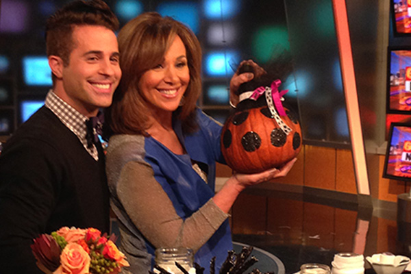 Fox 5 Halloween Crafting with Rosanna Scotto and Greg Kelly