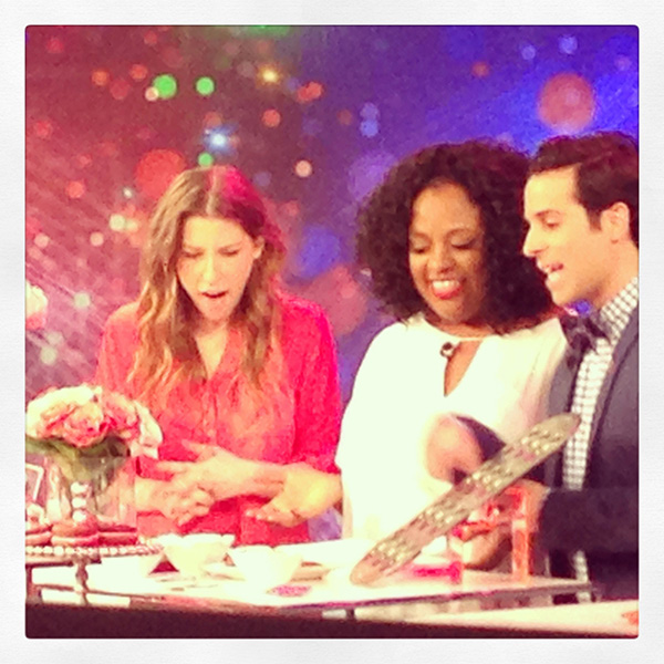 ABC's The View "Valentines Day Crafting"